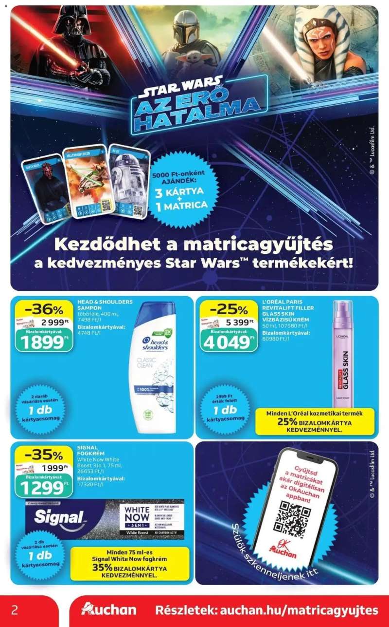 Auchan Auchan újság érvényessége 2026.05.27-ig 2 oldal