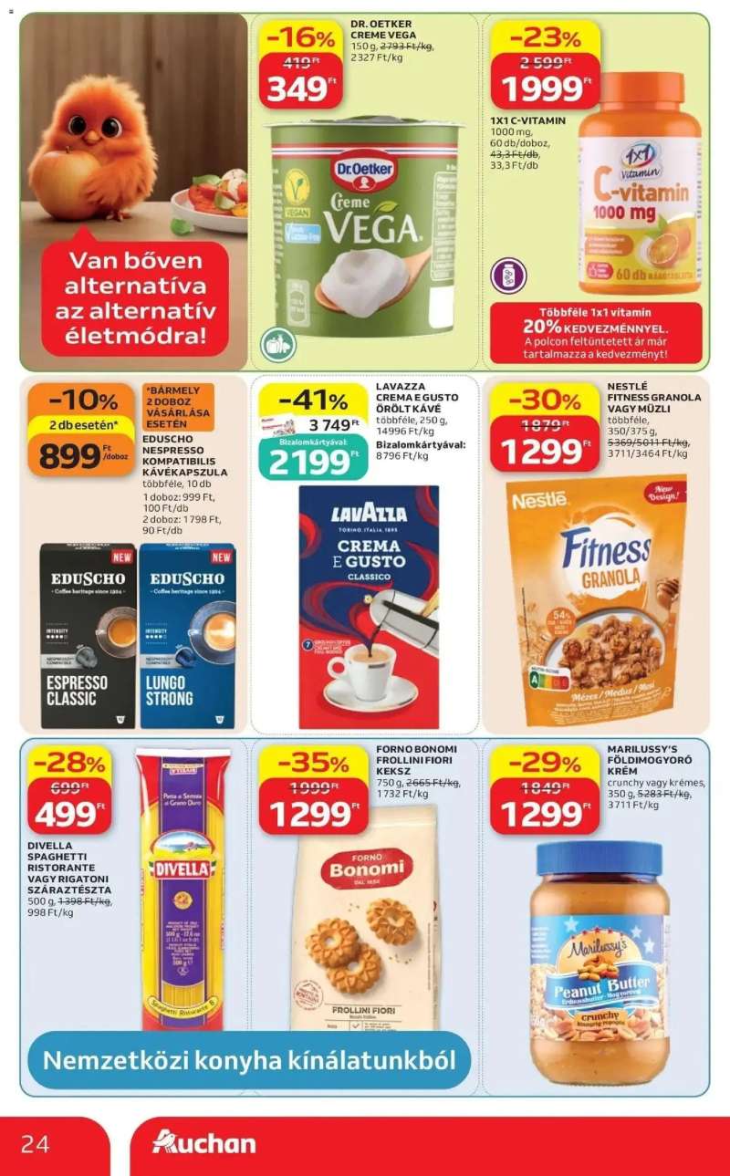Auchan Auchan újság érvényessége 2026.05.27-ig 24 oldal