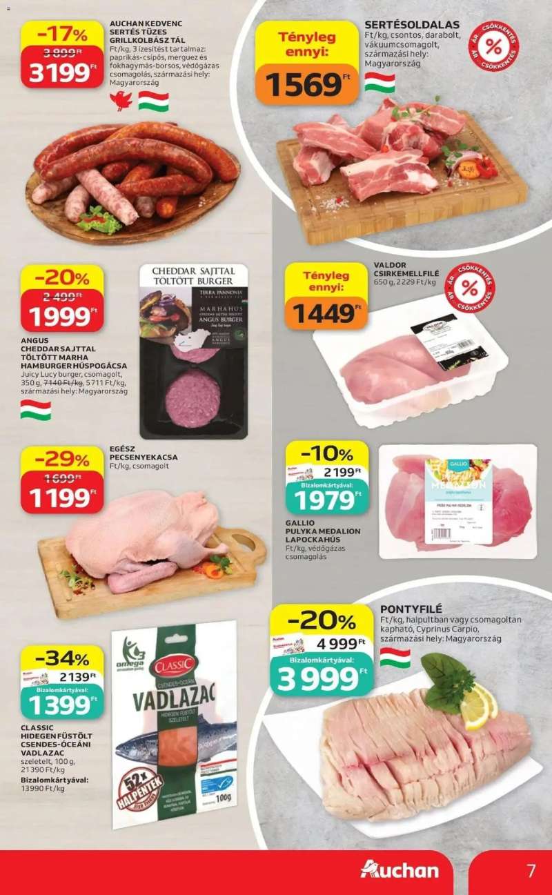 Auchan Auchan újság érvényessége 2026.05.27-ig 7 oldal