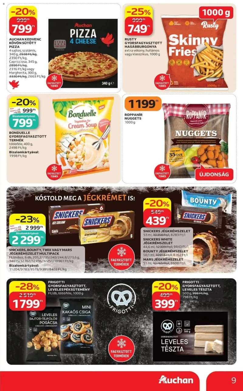 Auchan Auchan újság érvényessége 2026.05.27-ig 9 oldal