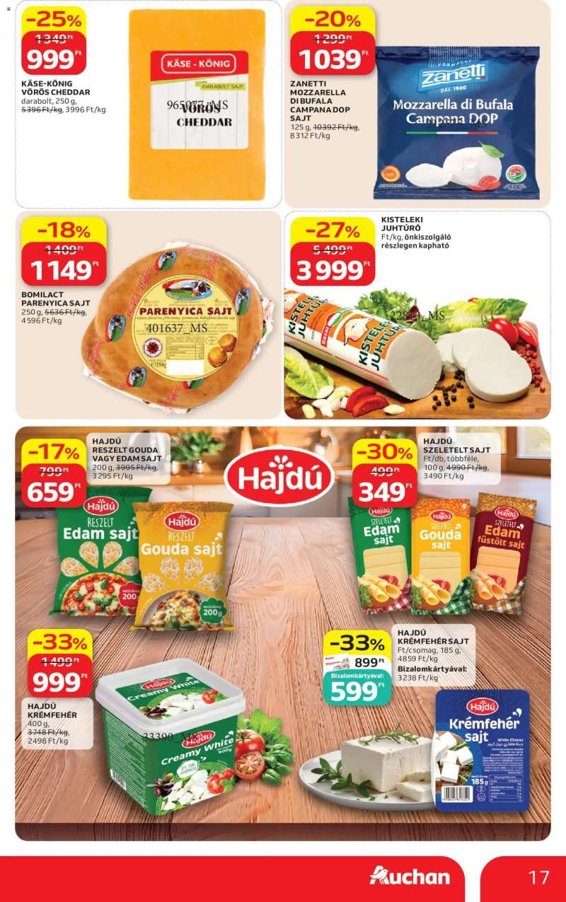 Auchan Auchan akciós újság 17 oldal