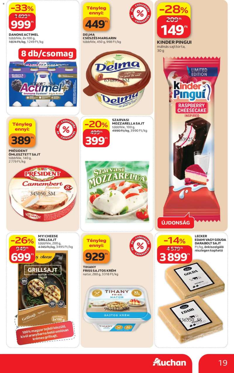 Auchan Auchan akciós újság 19 oldal