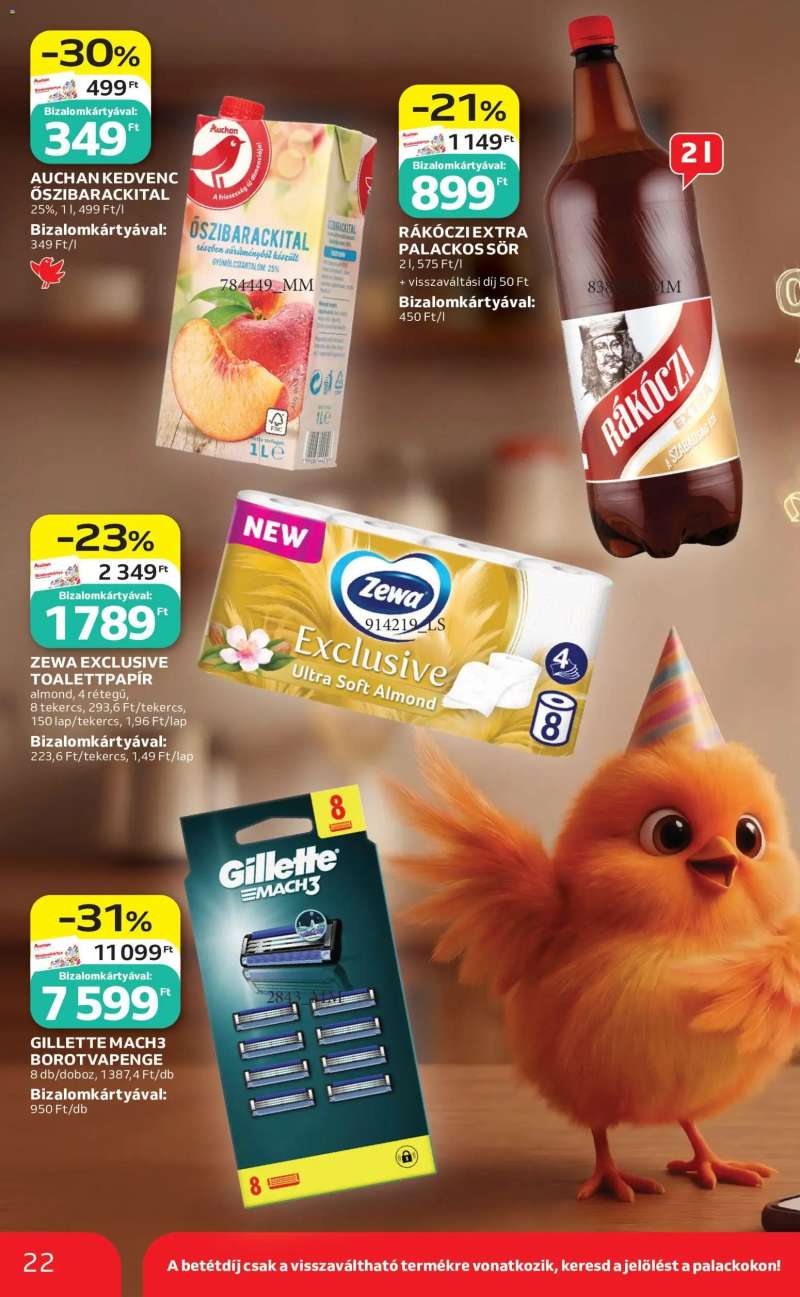 Auchan Auchan akciós újság 22 oldal