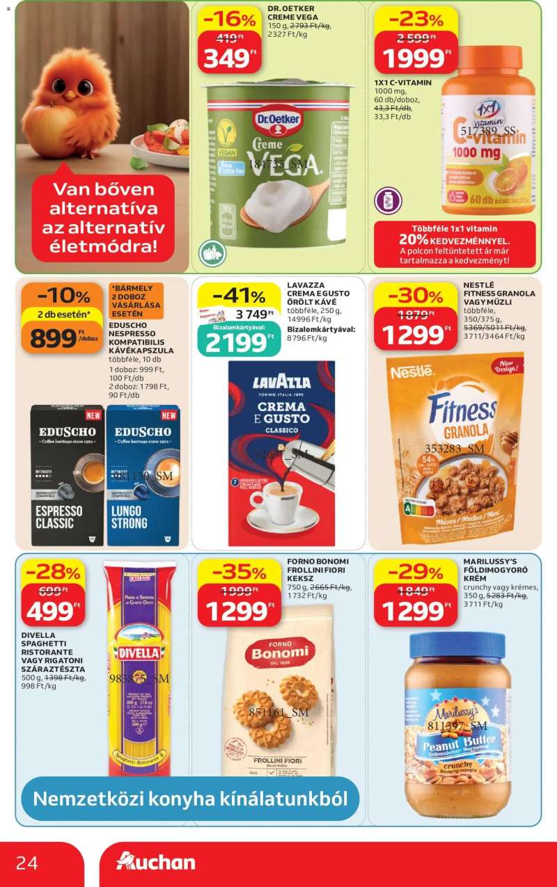 Auchan Auchan akciós újság 24 oldal