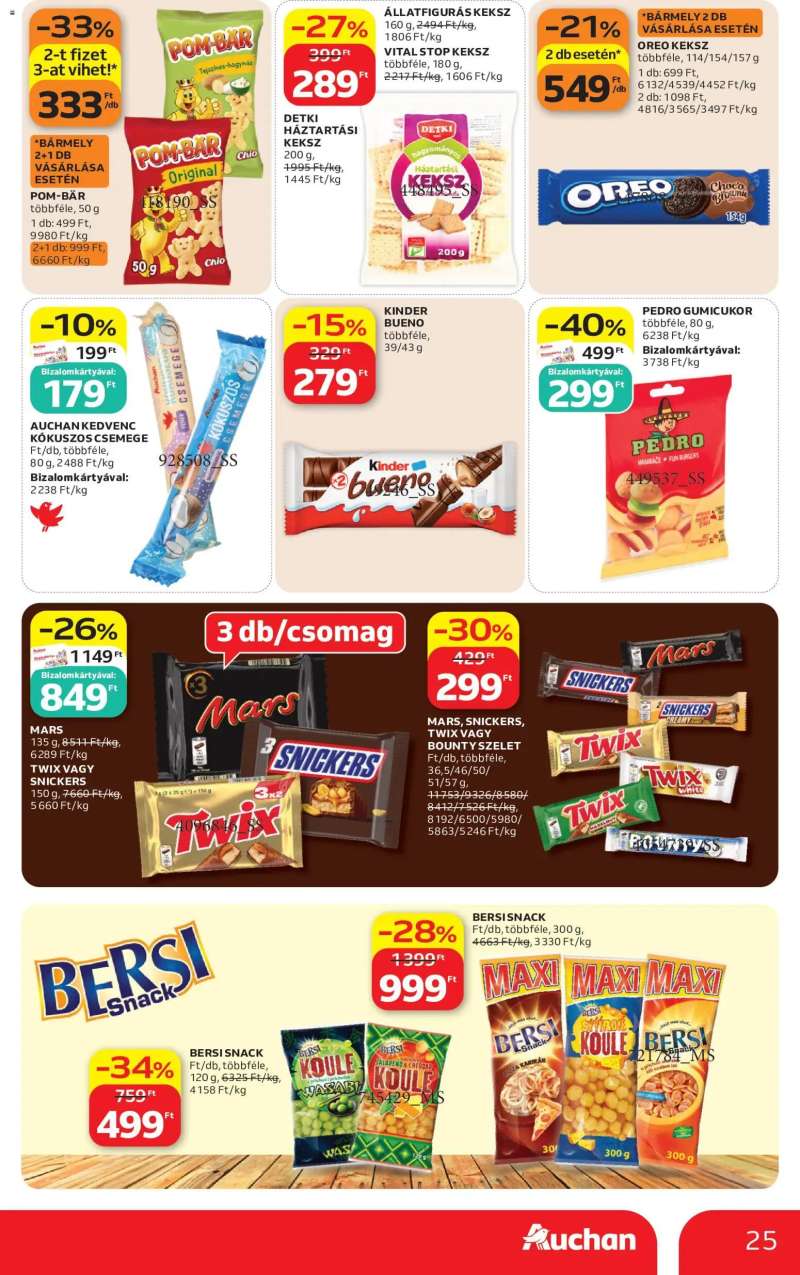 Auchan Auchan akciós újság 25 oldal