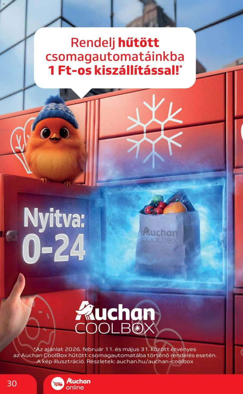 Auchan Auchan akciós újság 30 oldal
