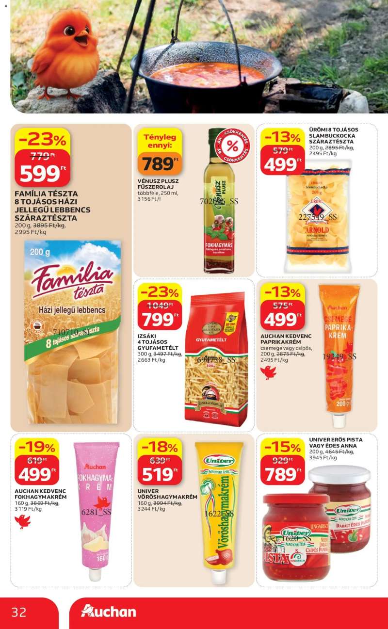Auchan Auchan akciós újság 32 oldal