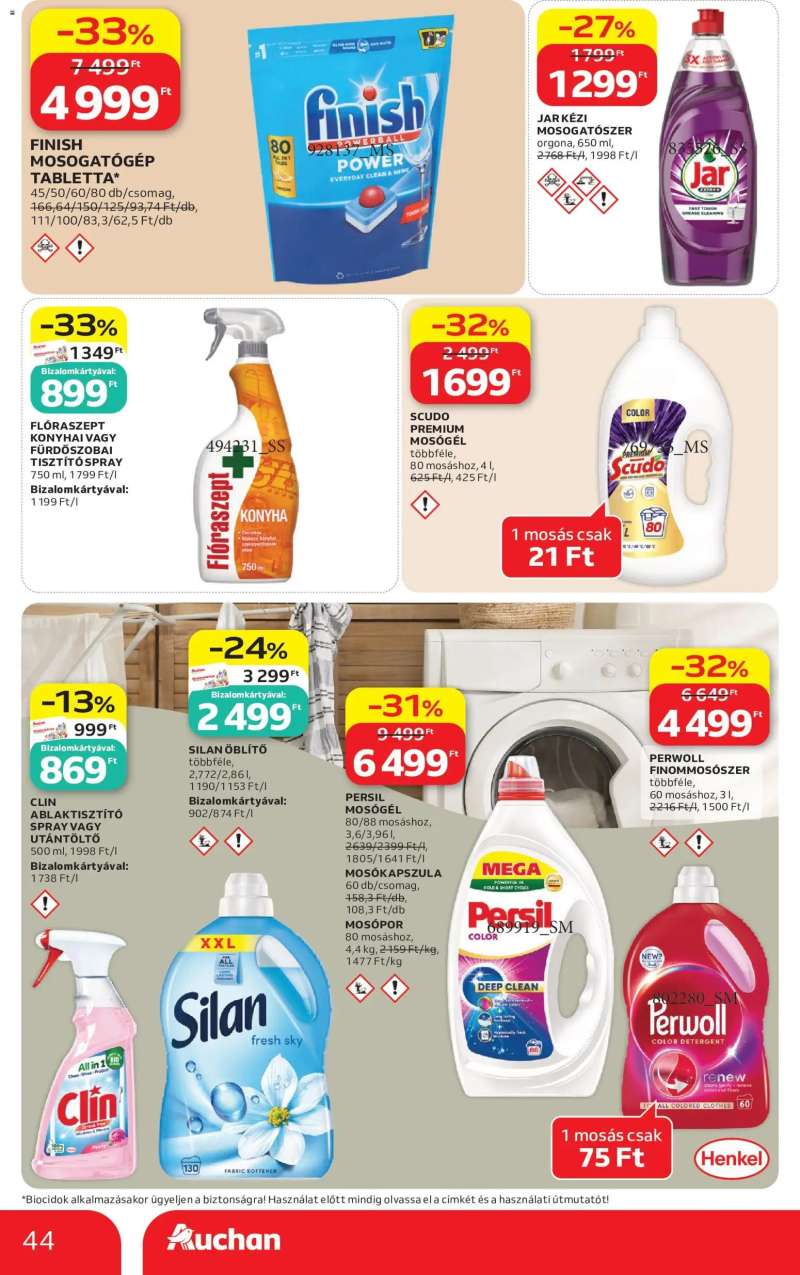 Auchan Auchan akciós újság 44 oldal