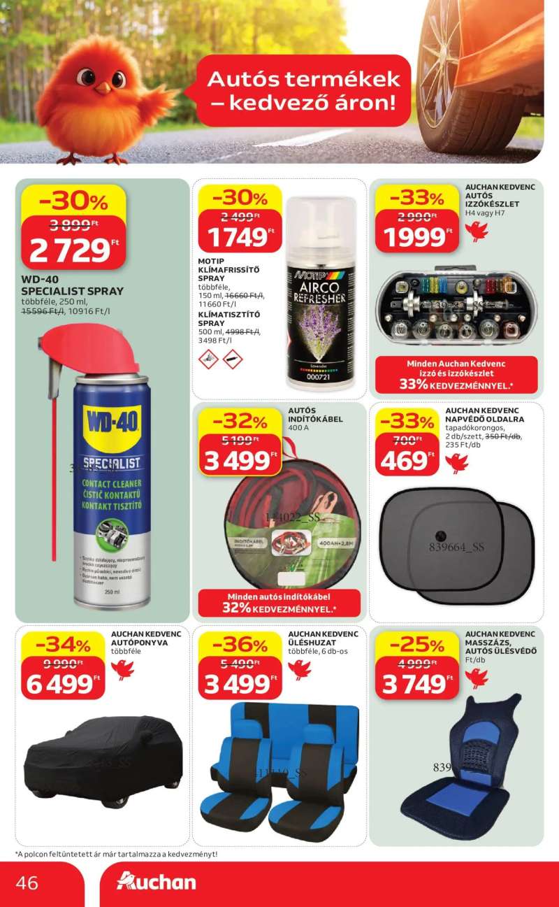 Auchan Auchan akciós újság 46 oldal