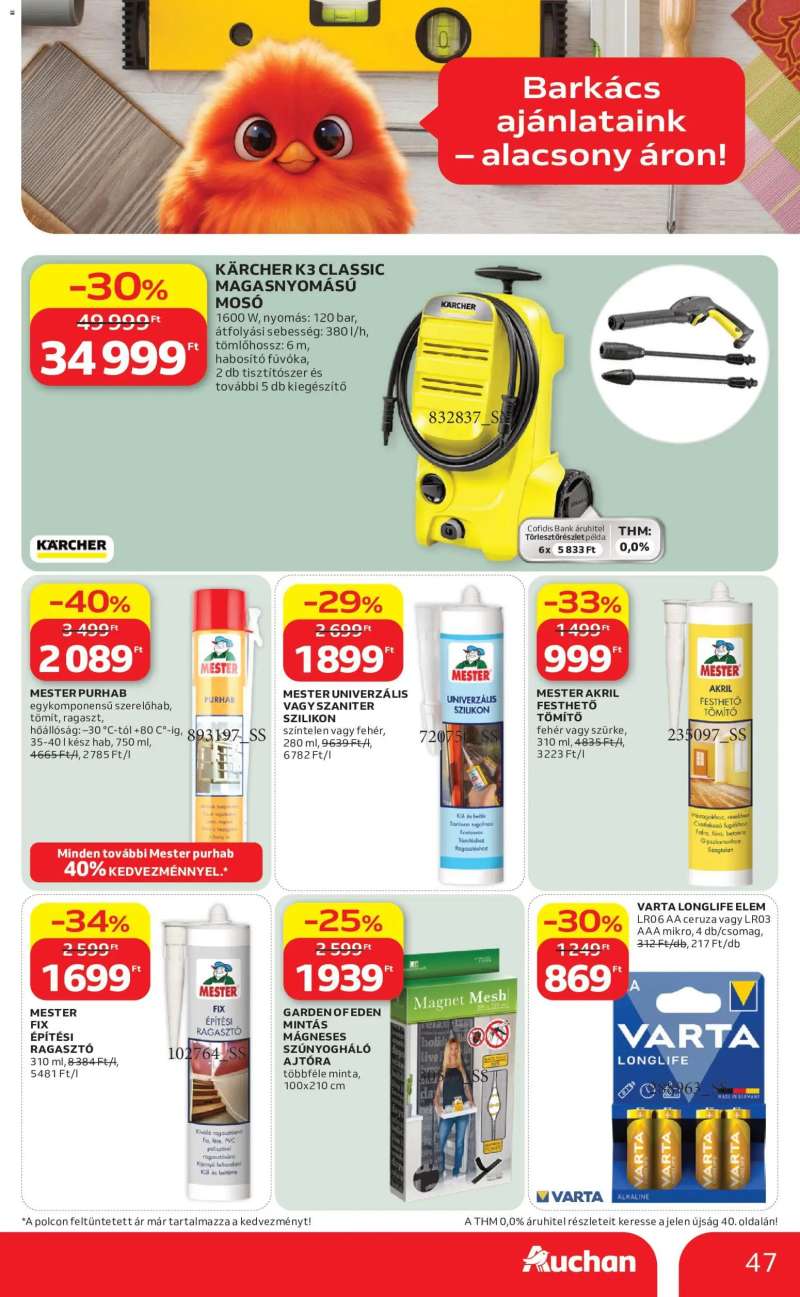 Auchan Auchan akciós újság 47 oldal