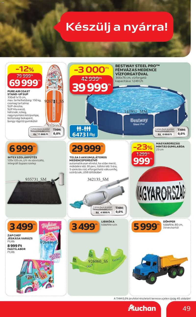 Auchan Auchan akciós újság 49 oldal
