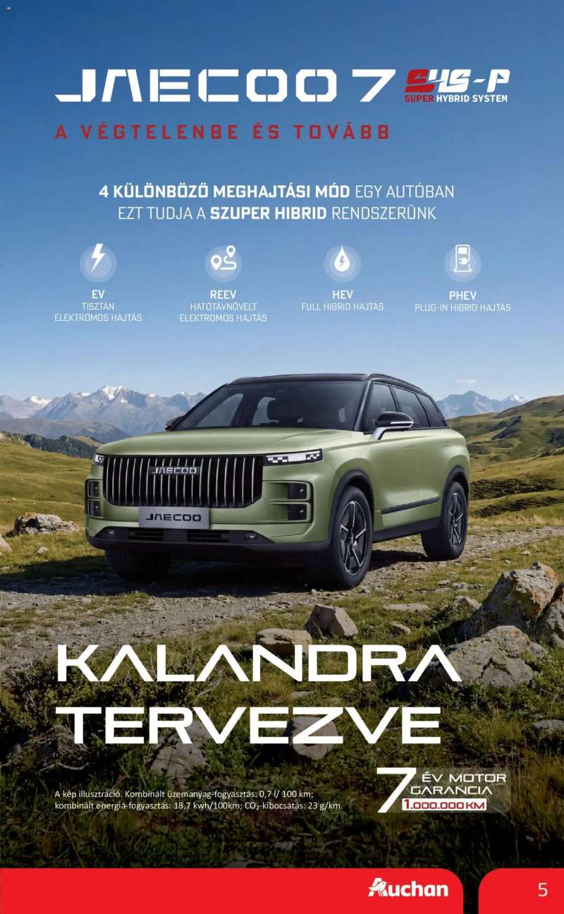 Auchan Auchan akciós újság 5 oldal