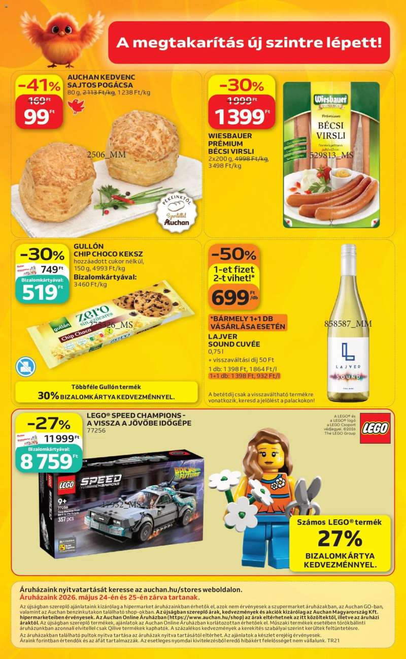 Auchan Auchan akciós újság 52 oldal