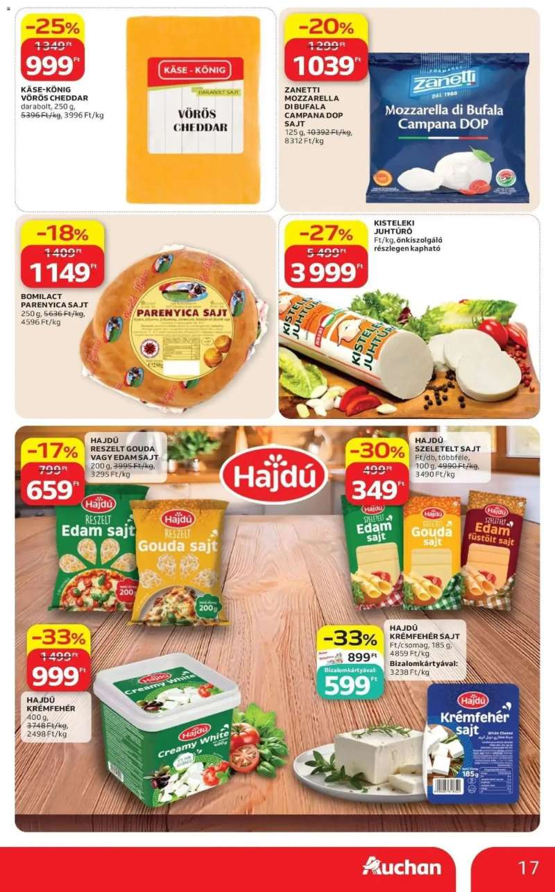Auchan Auchan akciós újság Budapest 17 oldal
