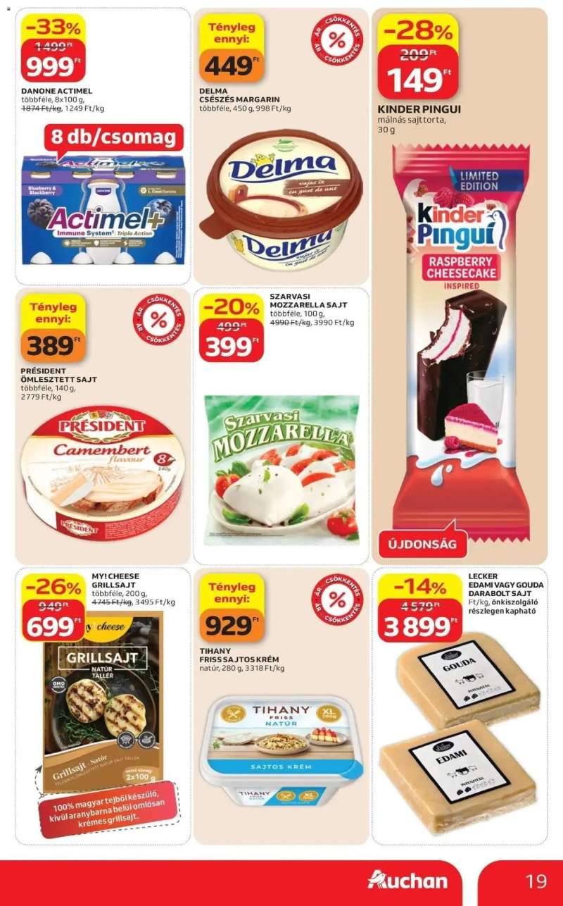 Auchan Auchan akciós újság Budapest 19 oldal