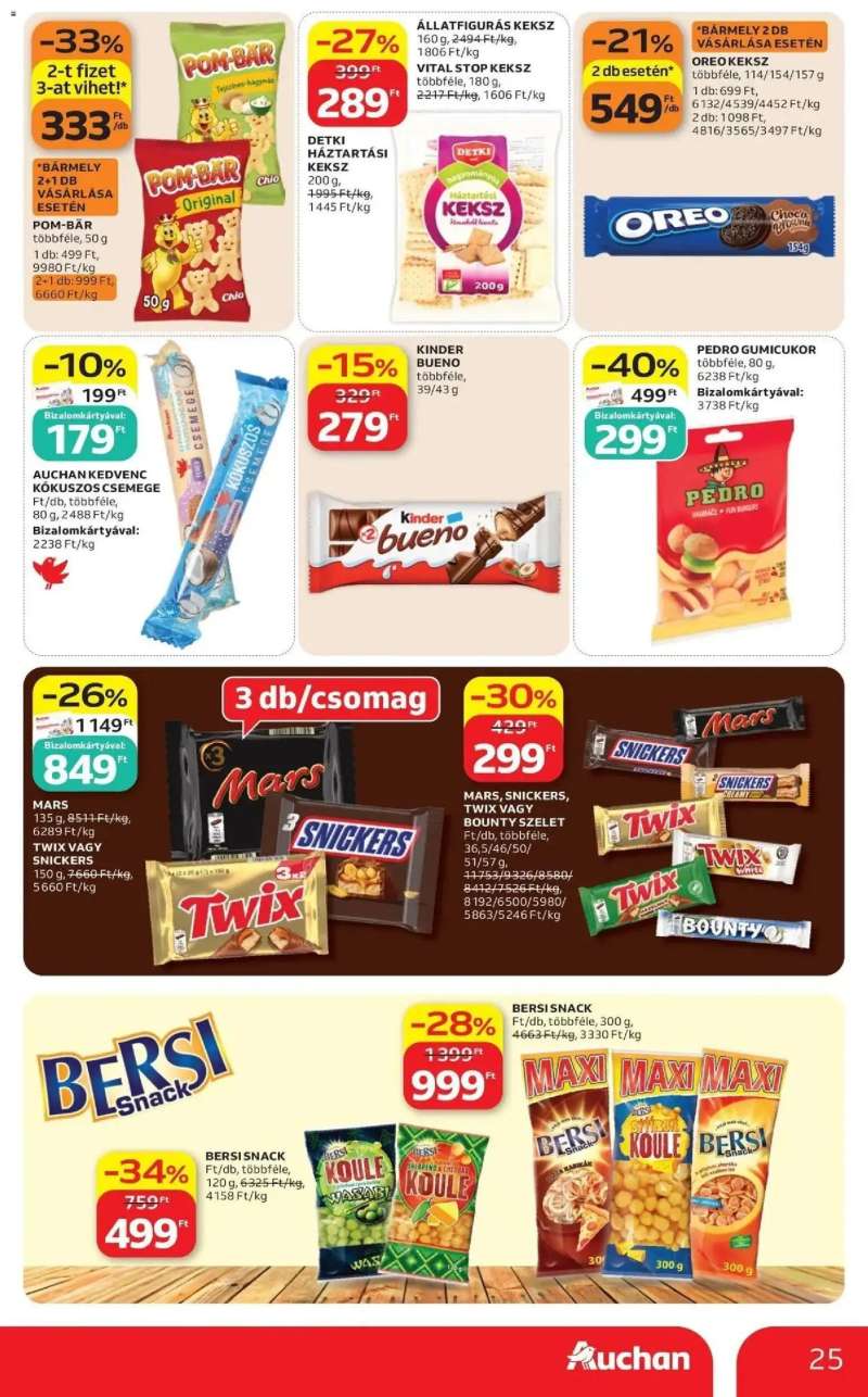 Auchan Auchan akciós újság Budapest 25 oldal