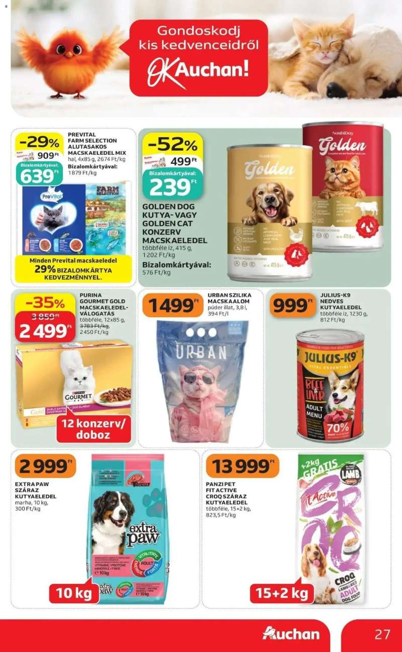 Auchan Auchan akciós újság Budapest 27 oldal