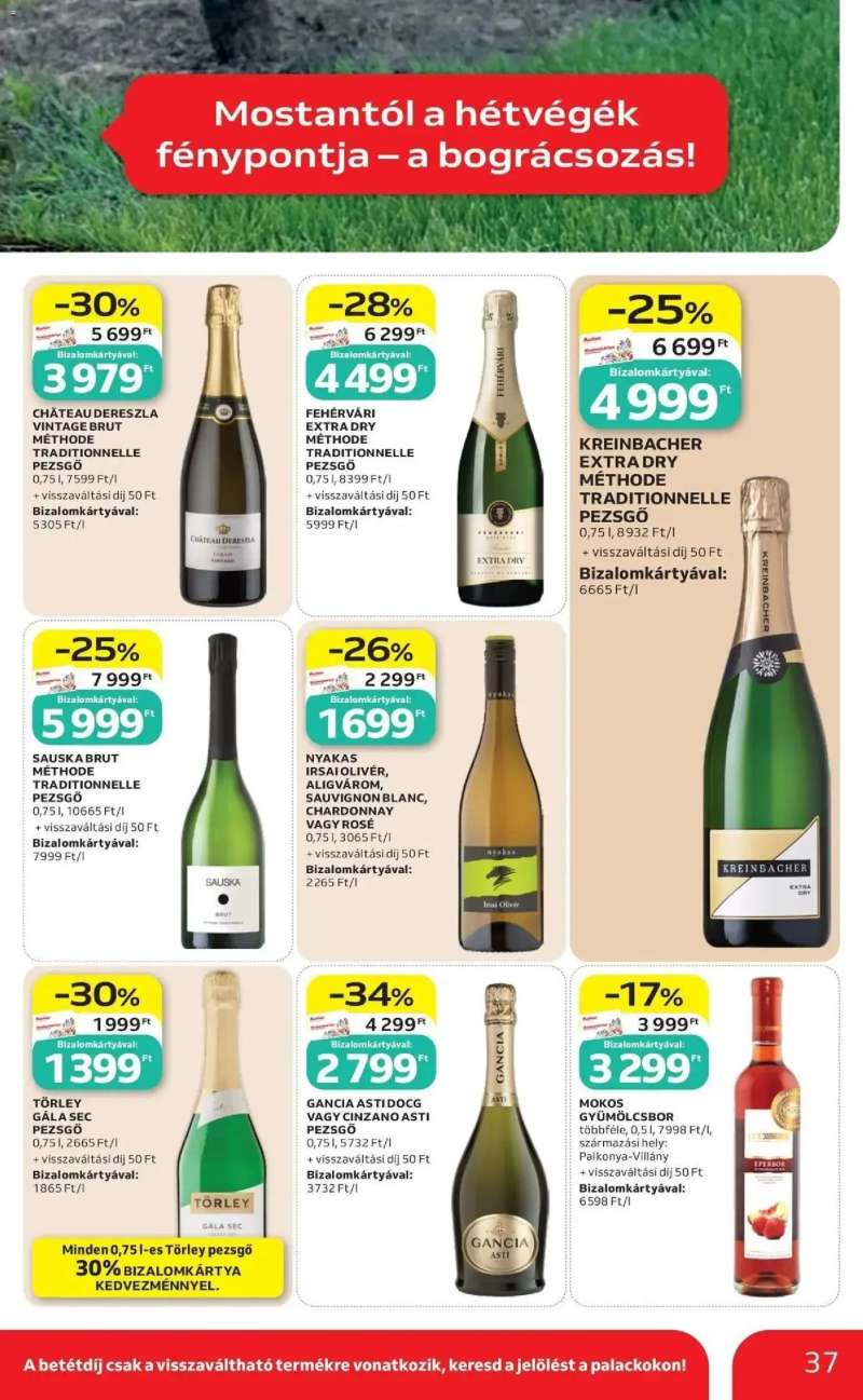 Auchan Auchan akciós újság Budapest 37 oldal