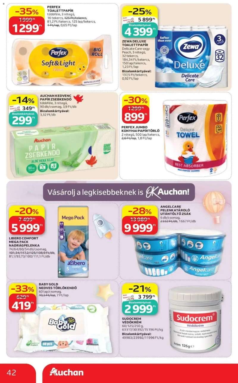 Auchan Auchan akciós újság Budapest 42 oldal