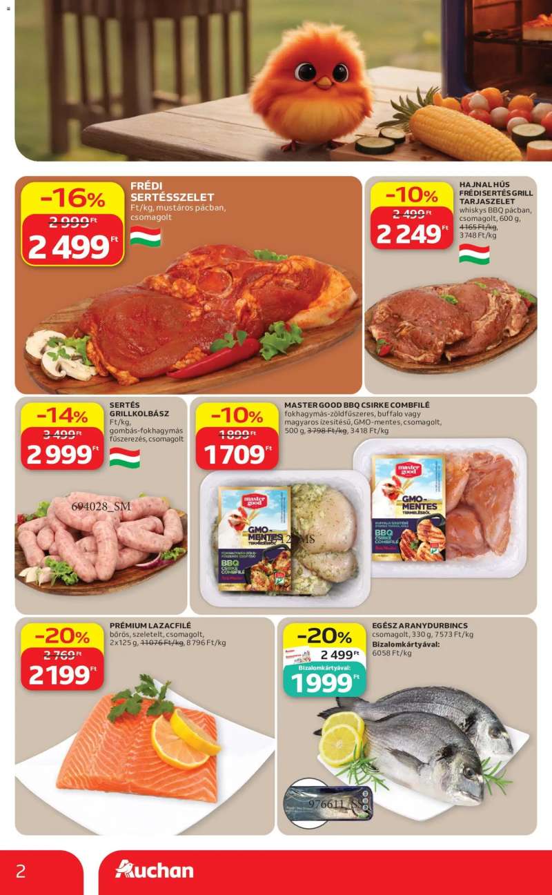 Auchan Auchan Grill Ajánlataink 2 oldal