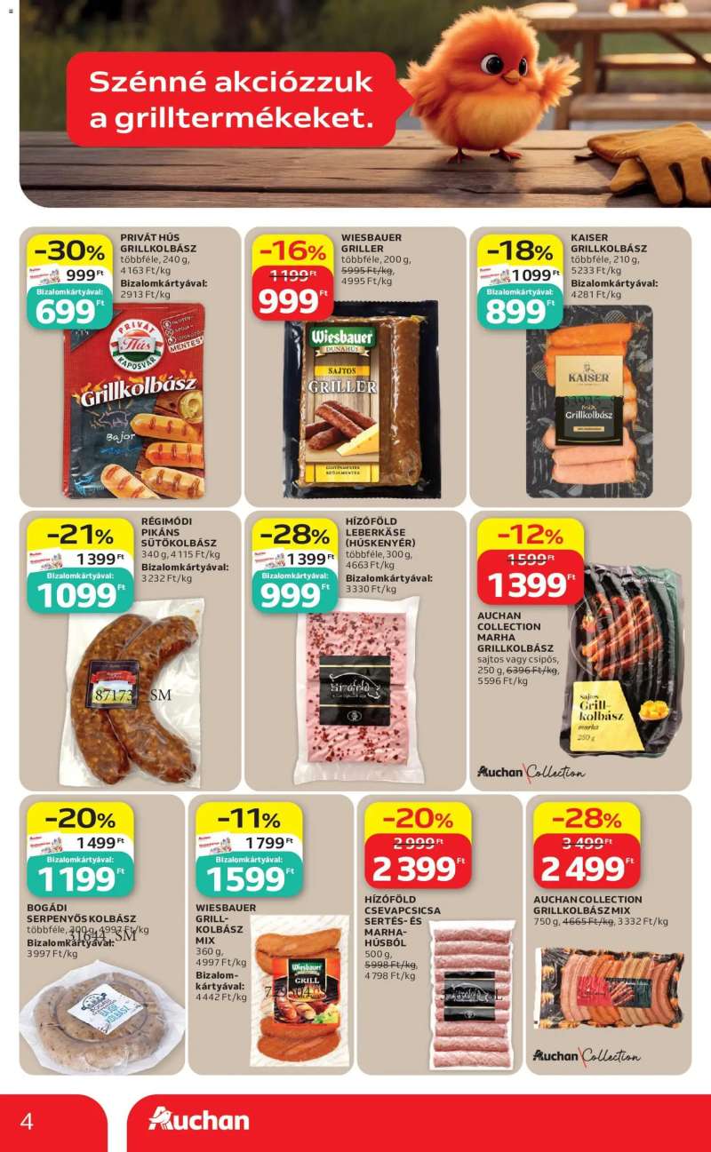 Auchan Auchan Grill Ajánlataink 4 oldal