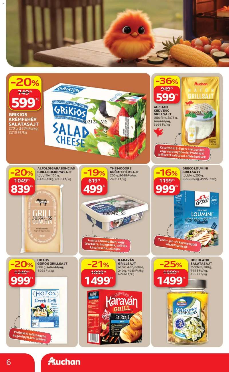 Auchan Auchan Grill Ajánlataink 6 oldal