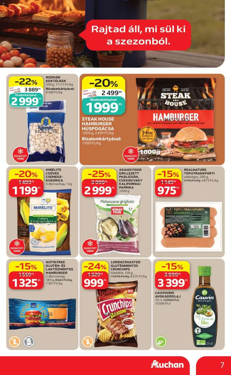 Auchan Auchan Grill Ajánlataink 7 oldal