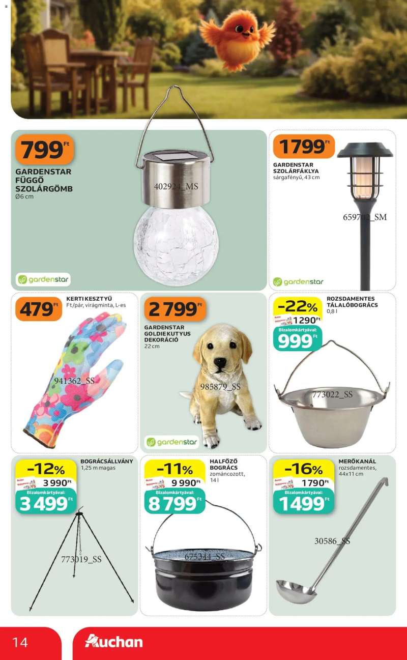 Auchan Auchan Szupermarket akciós újság 14 oldal