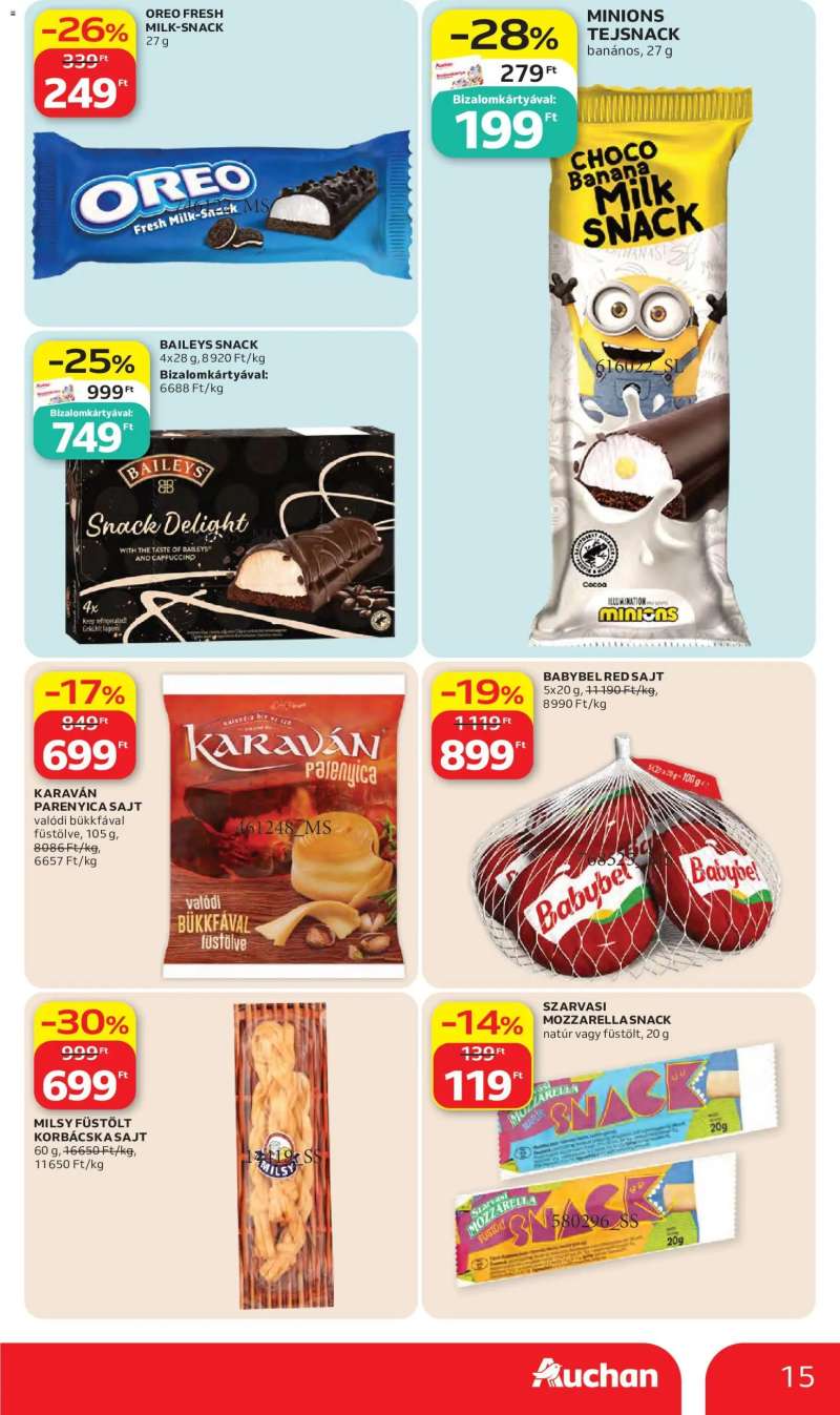 Auchan Auchan akciós újság 15 oldal