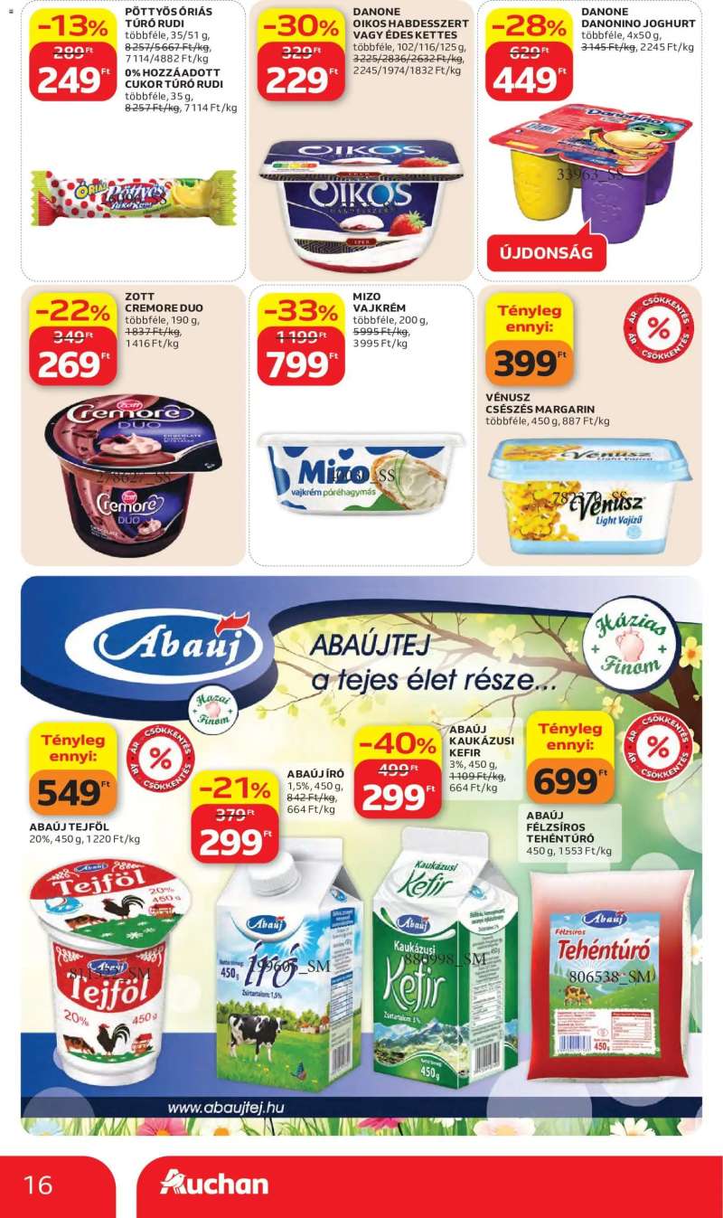 Auchan Auchan akciós újság 16 oldal