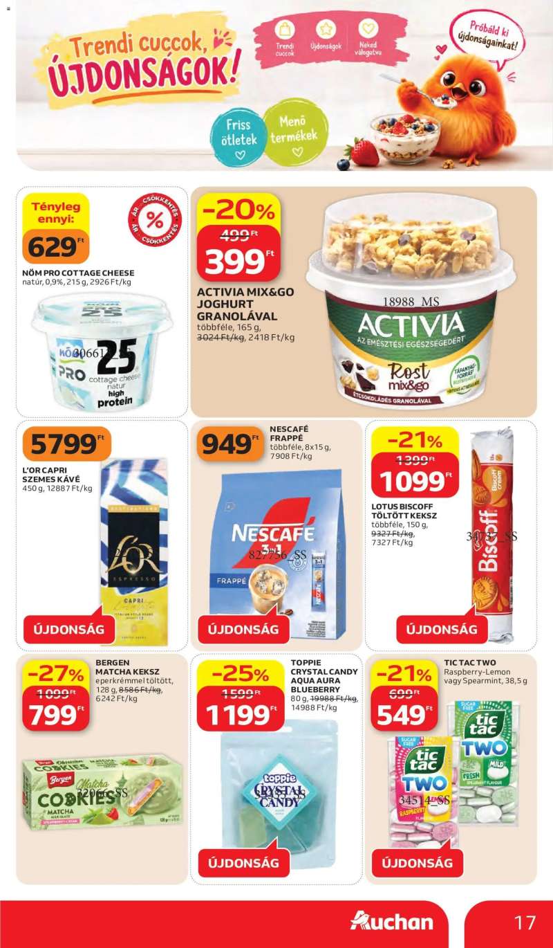 Auchan Auchan akciós újság 17 oldal