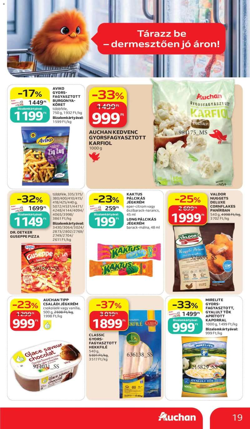 Auchan Auchan akciós újság 19 oldal