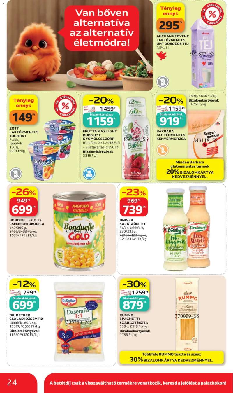 Auchan Auchan akciós újság 24 oldal