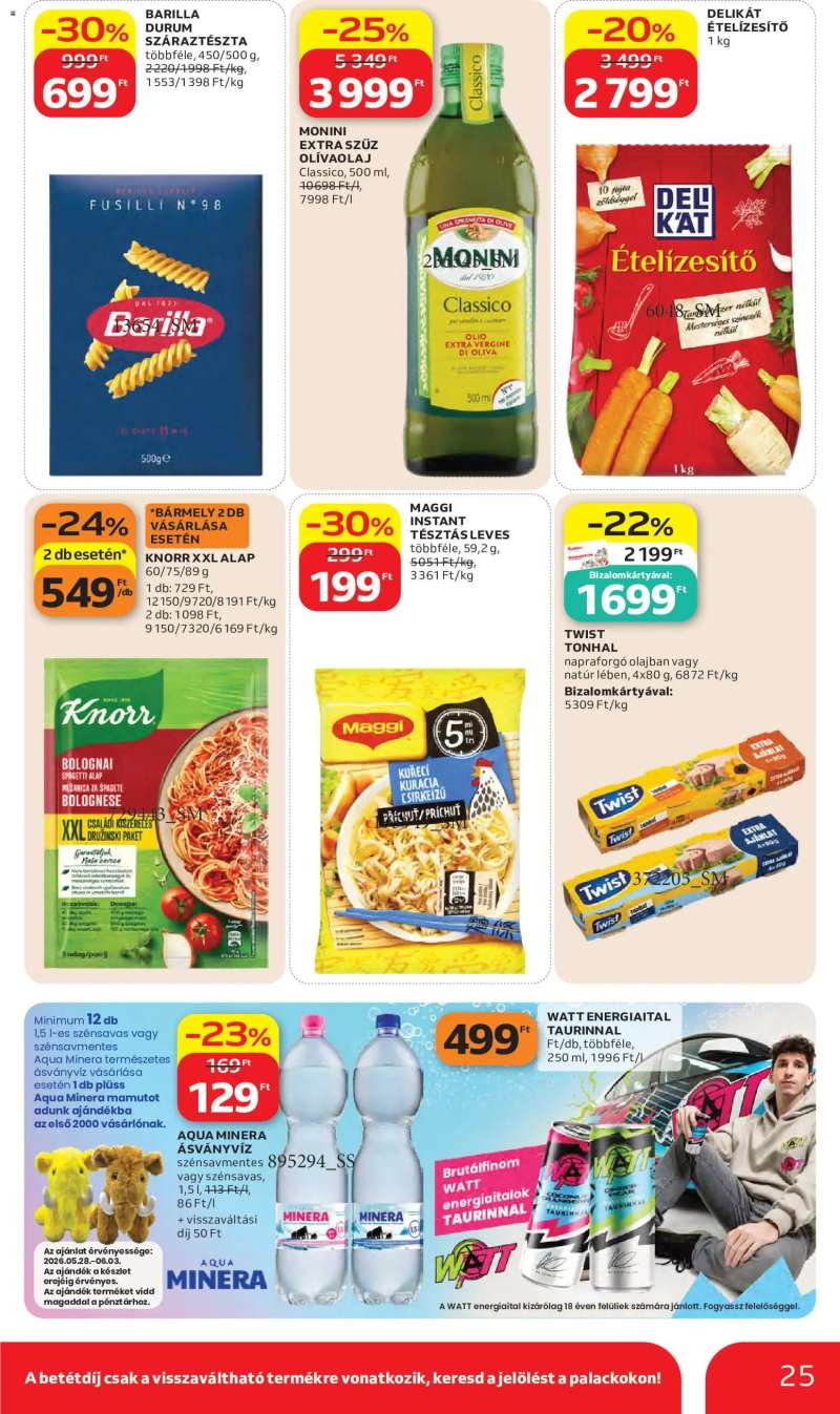 Auchan Auchan akciós újság 25 oldal