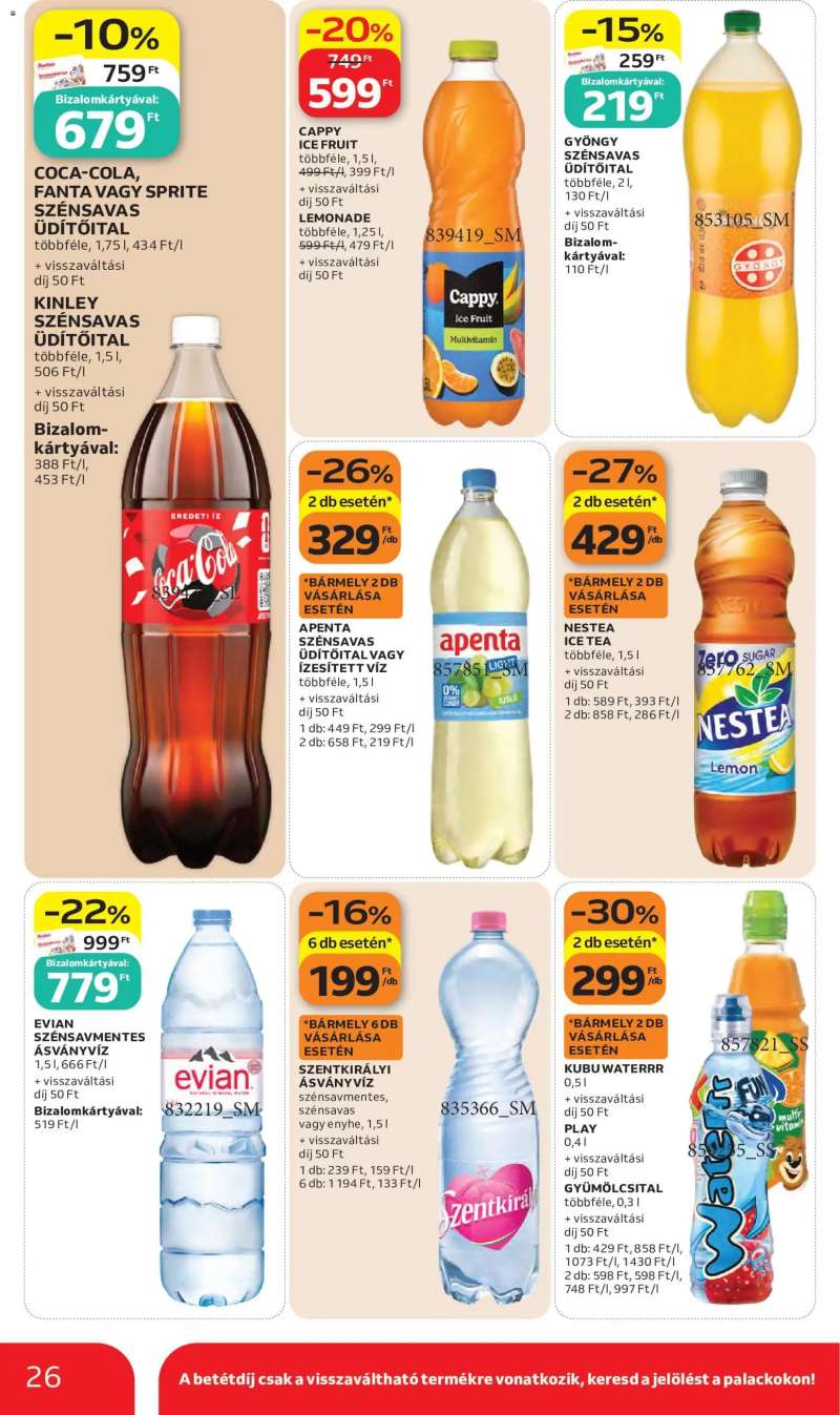 Auchan Auchan akciós újság 26 oldal