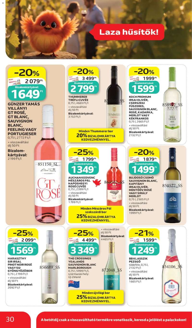 Auchan Auchan akciós újság 30 oldal