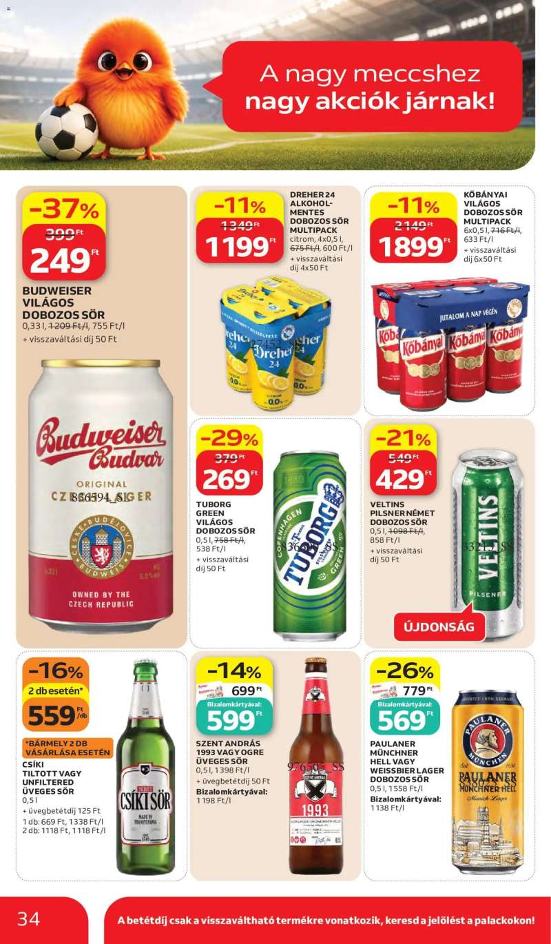 Auchan Auchan akciós újság 34 oldal