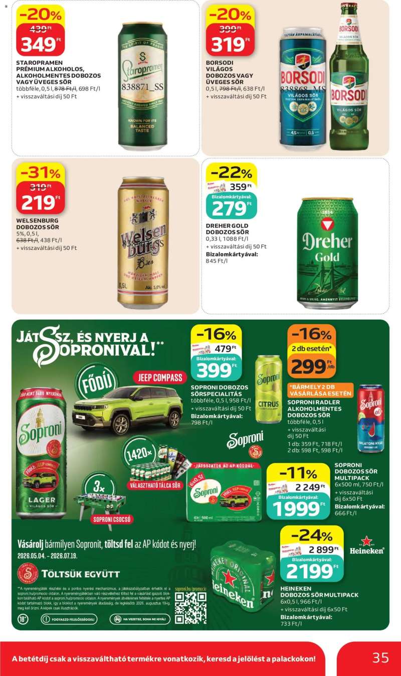 Auchan Auchan akciós újság 35 oldal