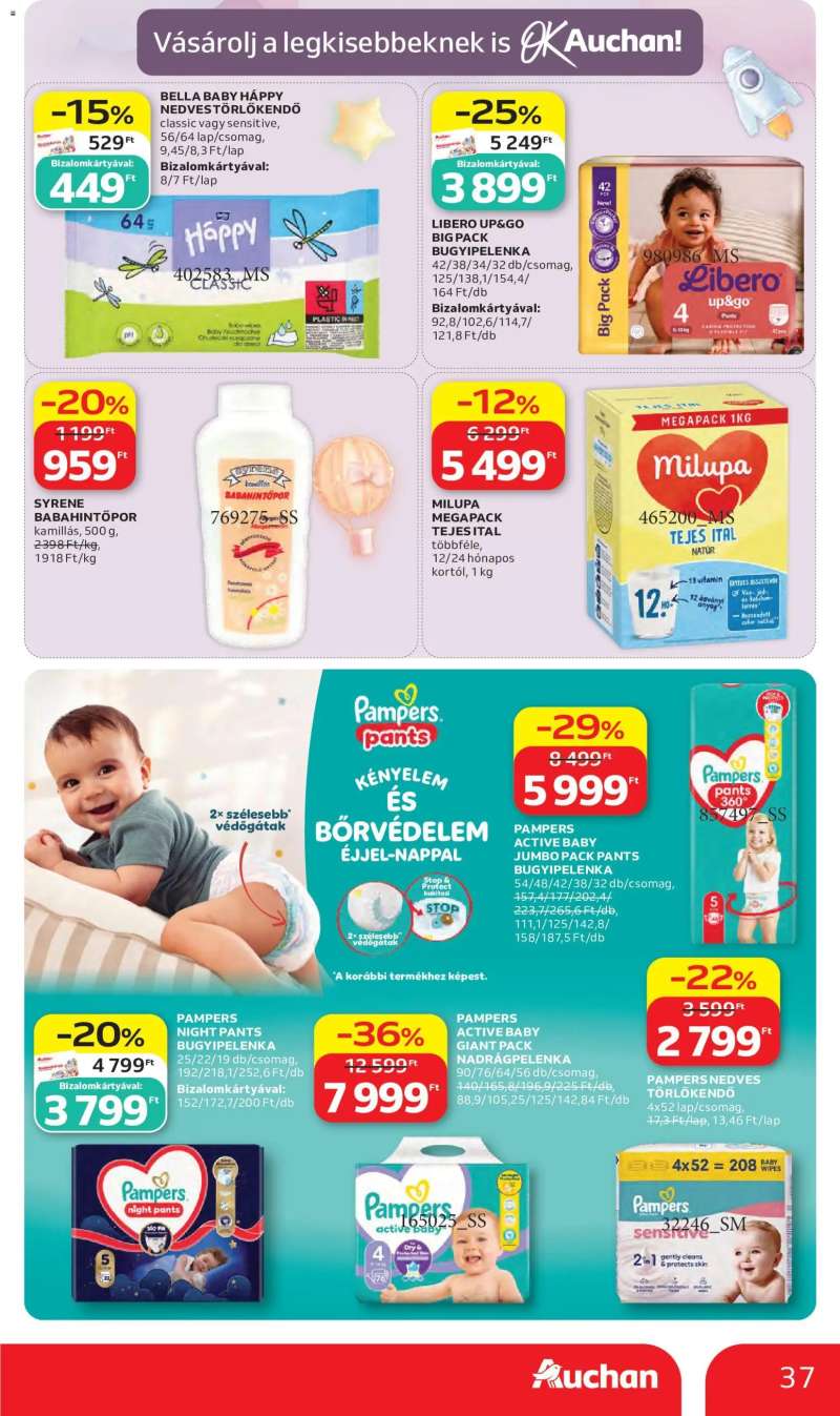 Auchan Auchan akciós újság 37 oldal