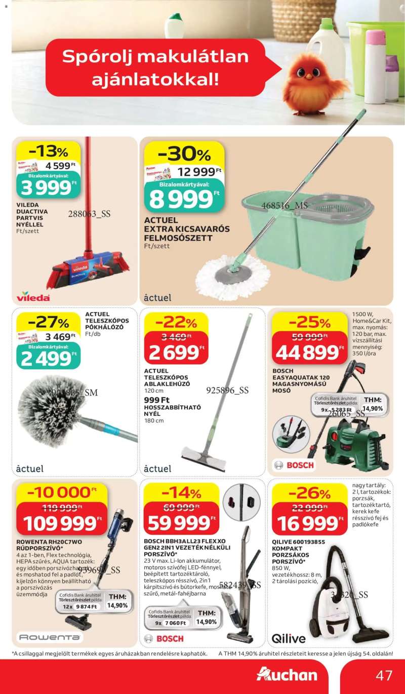 Auchan Auchan akciós újság 47 oldal