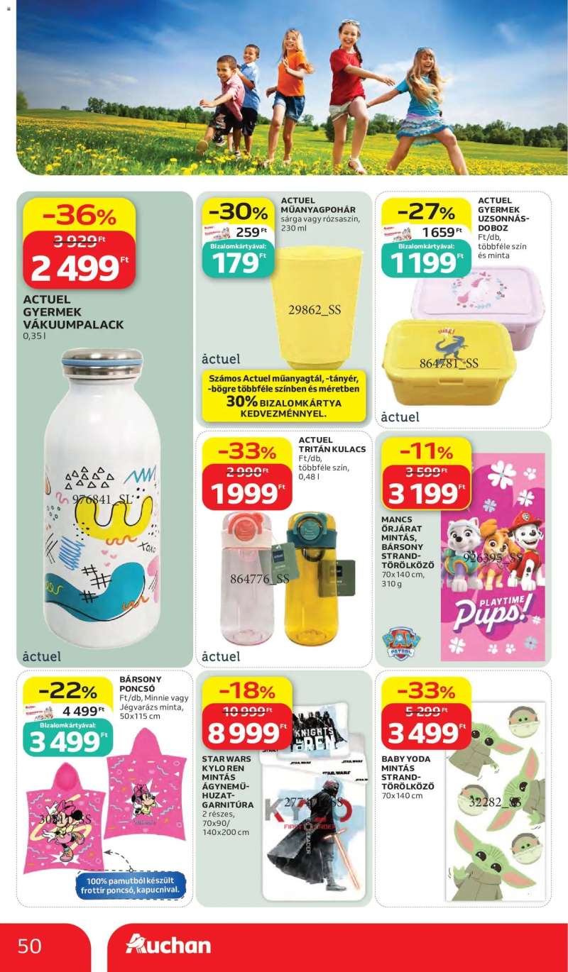 Auchan Auchan akciós újság 50 oldal