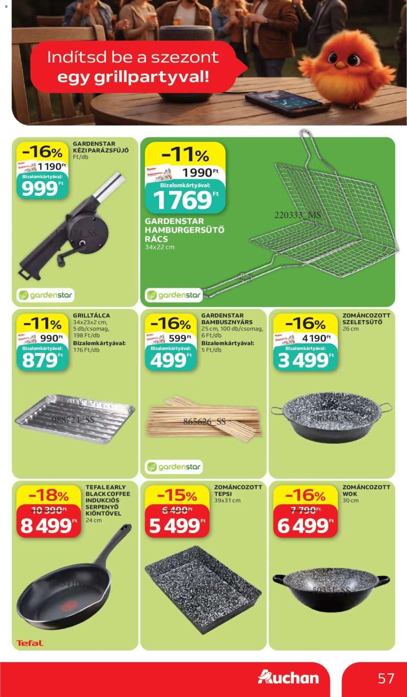 Auchan Auchan akciós újság 57 oldal