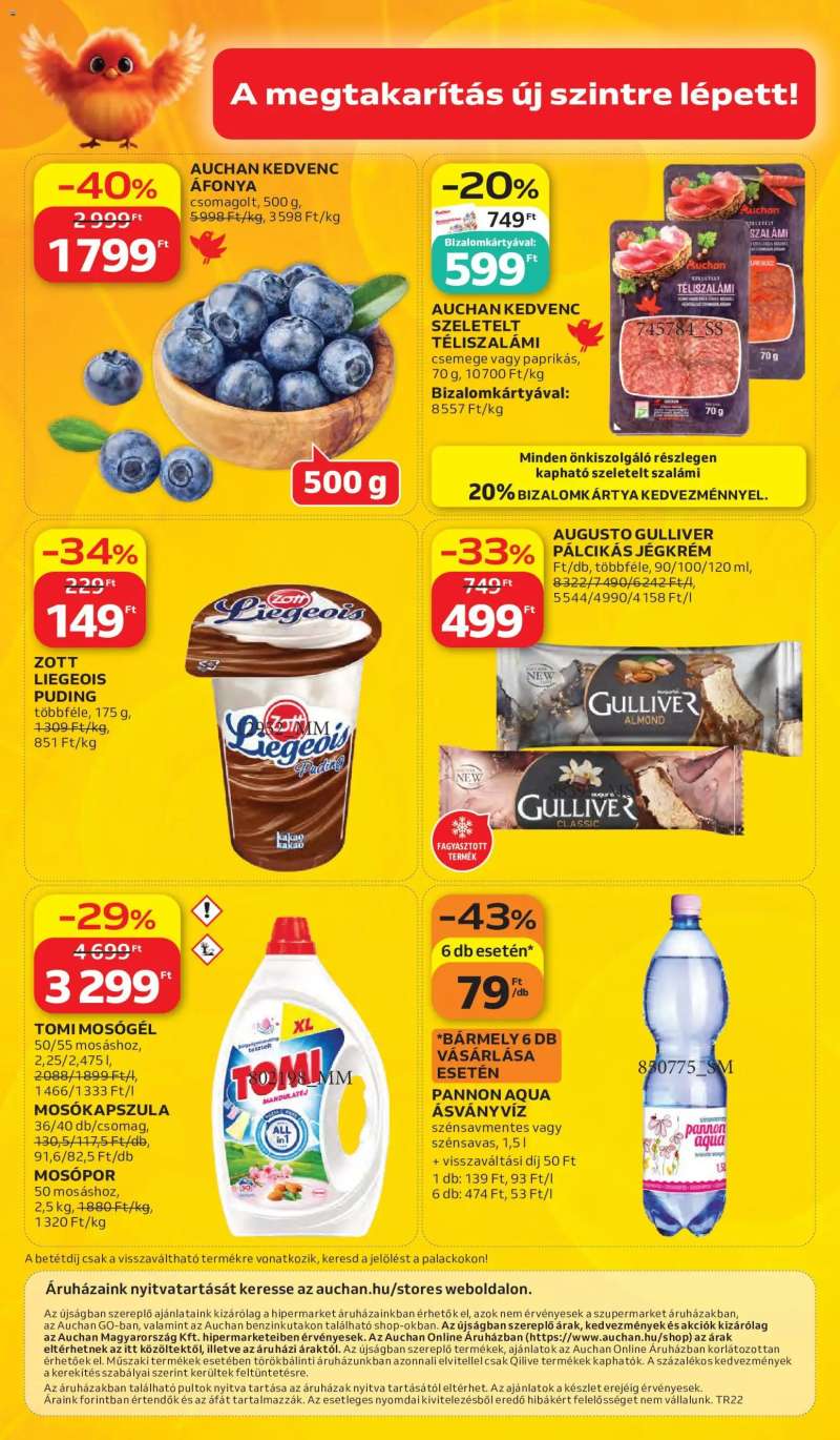 Auchan Auchan akciós újság 58 oldal