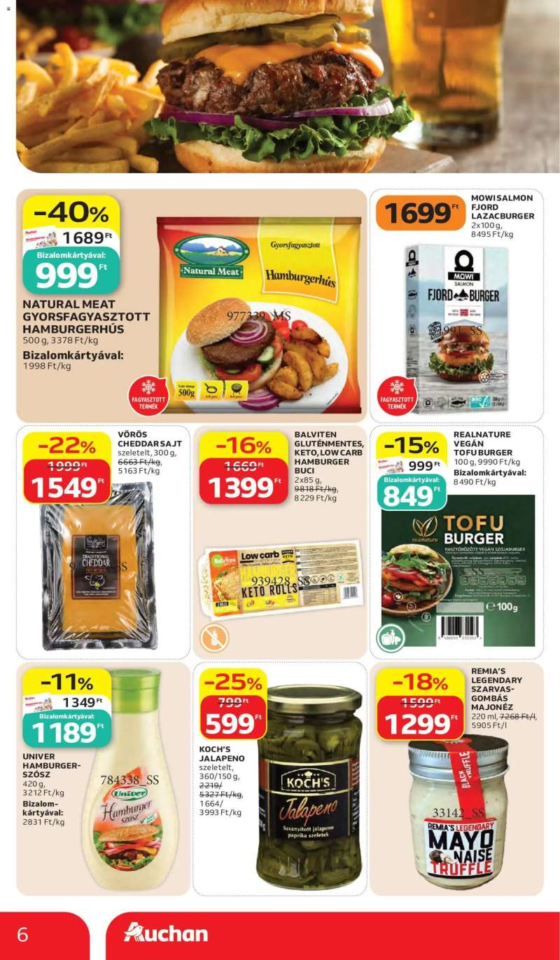 Auchan Auchan akciós újság 6 oldal
