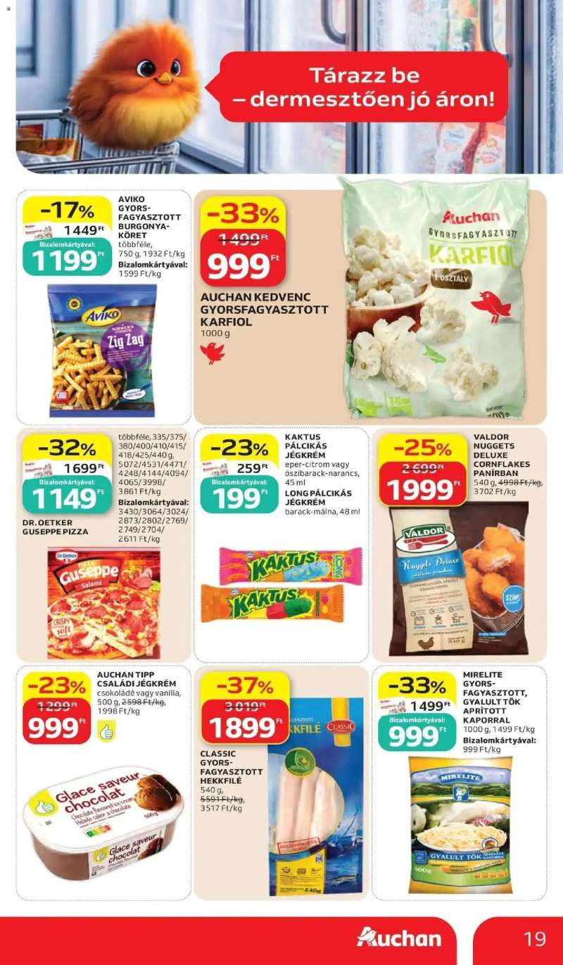 Auchan Auchan akciós újság Budapest 19 oldal
