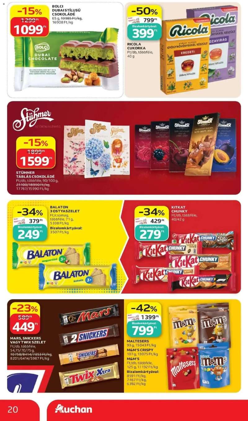 Auchan Auchan akciós újság Budapest 20 oldal