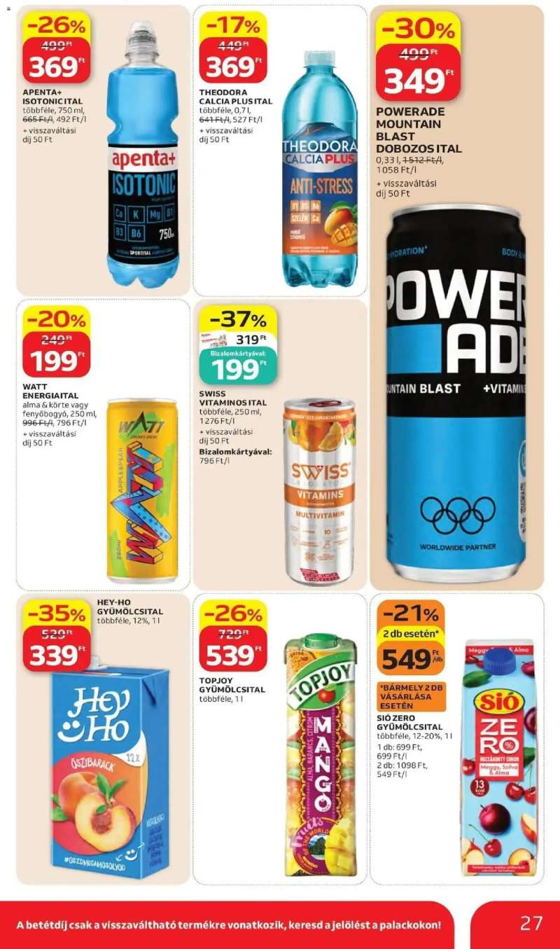 Auchan Auchan akciós újság Budapest 27 oldal
