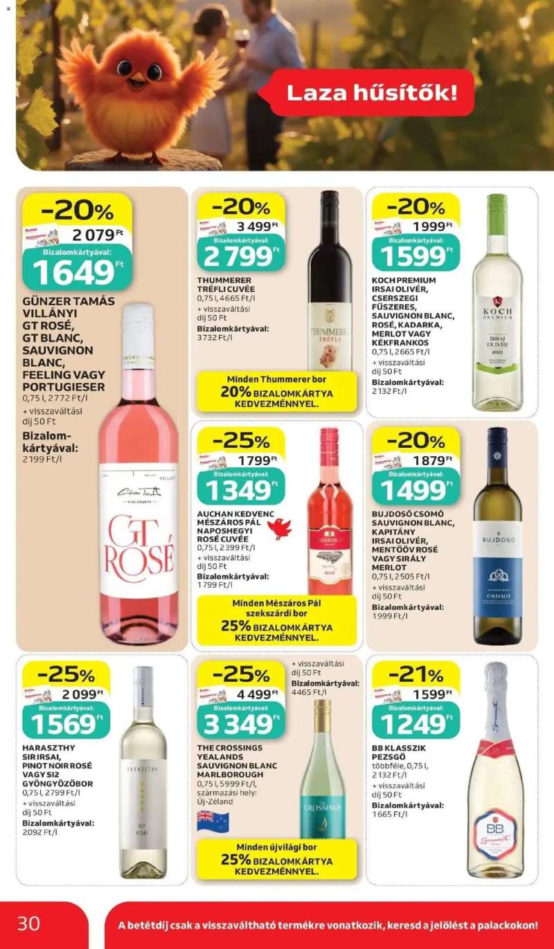 Auchan Auchan akciós újság Budapest 30 oldal
