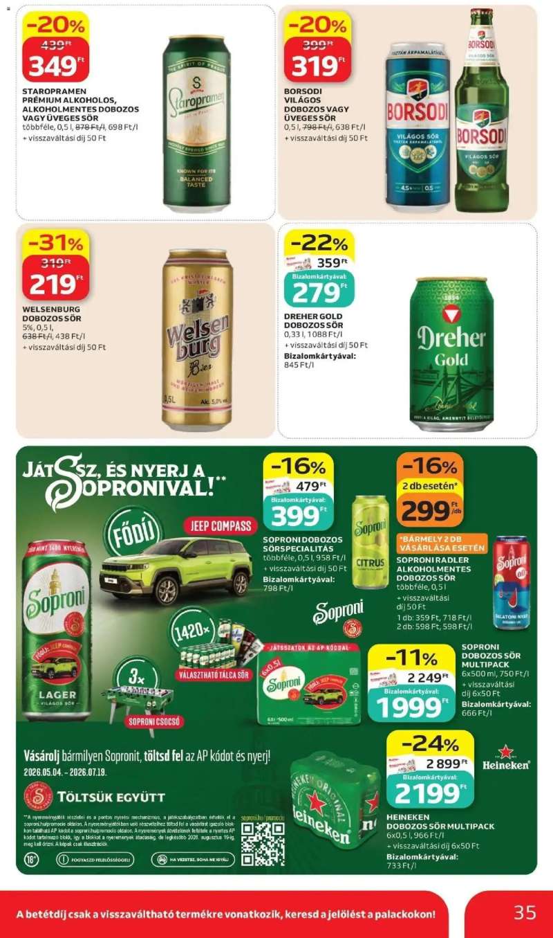 Auchan Auchan akciós újság Budapest 35 oldal