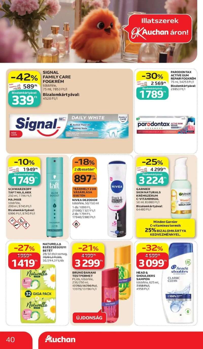 Auchan Auchan akciós újság Budapest 40 oldal